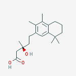 (3S)-3-hydroxy-3-methyl-5-(3,4,8,8-tetramethyl-5,6,7,8-tetrahydronaphthalen-2-yl)pentanoic acid