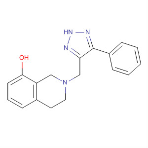 8-Isoquinolinol,1,2,3,4-tetrahydro-2-[(5-phenyl-2H-1,2,3-triazol-4-yl)methyl]-