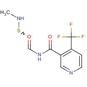 3-Pyridinecarboxamide,N-[(methylamino)thioxomethyl]-4-(trifluoromethyl)-