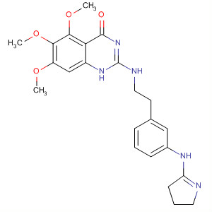 4(1H)-Quinazolinone,2-[[[3-[(3,4-dihydro-2H-pyrrol-5-yl)amino]phenyl]methyl]methylamino]-5,6,7-trimethoxy-