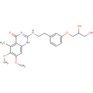 4(1H)-Quinazolinone,2-[[[3-(2,3-dihydroxypropoxy)phenyl]methyl]methylamino]-6,7-dimethoxy-5-methyl-