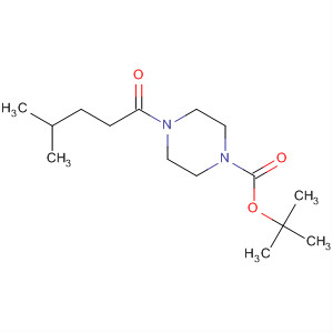 1-Piperazinecarboxylic acid, 4-(4-methyl-1-oxopentyl)-,1,1-dimethylethyl ester