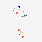 Oxazole, 2-(1,1-dimethylethoxy)-4,5-dihydro-, methanesulfonate