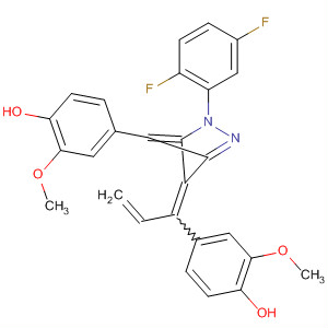 Phenol,4,4'-[[1-(2,5-difluorophenyl)-1H-pyrazole-3,5-diyl]di-2,1-ethenediyl]bis[2-methoxy-