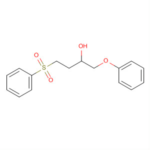 2-Butanol, 1-phenoxy-4-(phenylsulfonyl)-