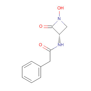 Benzeneacetamide, N-(1-hydroxy-2-oxo-3-azetidinyl)-, (S)-