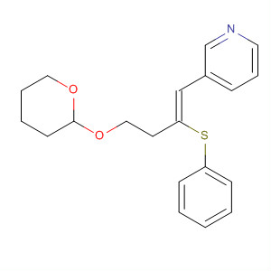 Pyridine,3-[(1Z)-2-(phenylthio)-4-[(tetrahydro-2H-pyran-2-yl)oxy]-1-butenyl]-