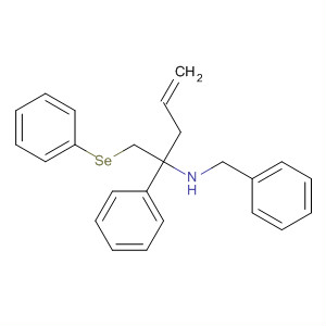 Benzenemethanamine,N-(phenylmethyl)-a-[(phenylseleno)methyl]-a-2-propenyl-