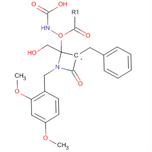 Carbamic acid,[1-[(2,4-dimethoxyphenyl)methyl]-2-(hydroxymethyl)-4-oxo-3-azetidinyl]-,phenylmethyl ester, cis-