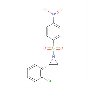 Aziridine, 2-(2-chlorophenyl)-1-[(4-nitrophenyl)sulfonyl]-, (2S)-