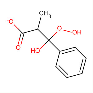 Benzenemethanol, a-hydroperoxy-, propanoate