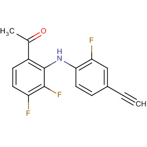 Ethanone, 1-[2-[(4-ethynyl-2-fluorophenyl)amino]-3,4-difluorophenyl]-