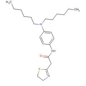 2-Thiazoleacetamide, N-[4-(dihexylamino)phenyl]-4,5-dihydro-