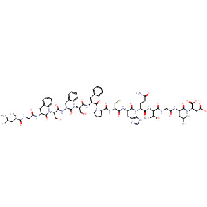 L-Aspartic acid,L-leucylglycyl-L-phenylalanyl-L-seryl-L-phenylalanyl-L-seryl-L-phenylalanyl-L-prolyl-L-cysteinyl-L-histidyl-L-glutaminyl-L-threonylglycyl-L-leucyl-