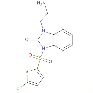 2H-Benzimidazol-2-one,1-(2-aminoethyl)-3-[(5-chloro-2-thienyl)sulfonyl]-1,3-dihydro-