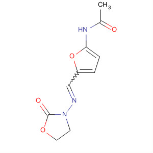 Acetamide, N-[5-[[(2-oxo-3-oxazolidinyl)imino]methyl]-2-furanyl]-