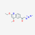 2-azido-1-(2-ethoxy-4-methoxyquinolin-6-yl)ethanone
