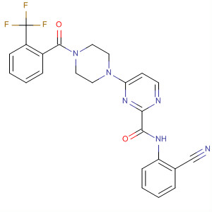 3-Pyridazinecarboxamide,N-(2-cyanophenyl)-6-[4-[2-(trifluoromethyl)benzoyl]-1-piperazinyl]-