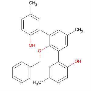 [1,1':3',1''-Terphenyl]-2,2''-diol, 5,5',5''-trimethyl-2'-(phenylmethoxy)-