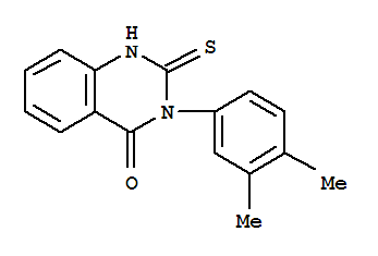 4(1H)-Quinazolinone,3-(3,4-diMethylphenyl)-2,3-dihydro-2-thioxo-