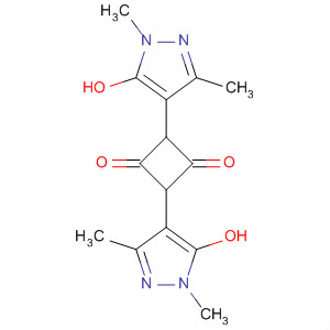 1,3-Cyclobutanedione, 2,4-bis(5-hydroxy-1,3-dimethyl-1H-pyrazol-4-yl)-