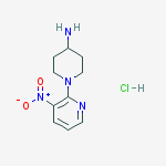 1-(3-NITROPYRIDIN-2-YL)PIPERIDIN-4-AMINEHYDROCHLORIDE
