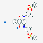 DISODIUM ((9,10-DIHYDRO-9,10-DIOXO-1,4-ANTHRYLENE)BIS(IMINO(3-ISOPROPYLPROPANE-1,3-DIYL)))BIS(BENZENESULFONATE)
