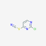 (2-chloropyrimidin-4-yl) thiocyanate