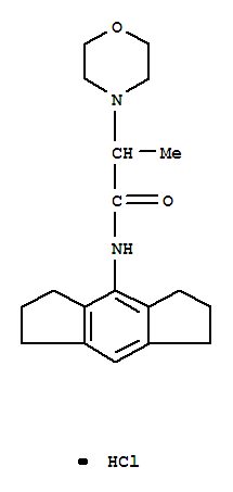 N-(1,2,3,5,6,7-hexahydro-s-indacen-4-yl)-2-morpholin-4-yl-propanamide hydrochloride