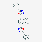 2,2-(naphthalene-1,4-diyl)bis[5-phenyl-1,3,4-oxadiazole]