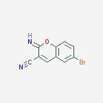 6-Bromo-3-cyano-2-iminocoumarin