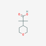 2-Methyl-2-(tetrahydro-2H-pyran-4-yl)propanoic acid
