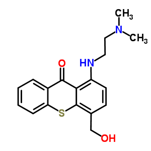 1-{[2-(dimethylamino)ethyl]amino}-4-(hydroxymethyl)-9H-thioxanthen-9-one