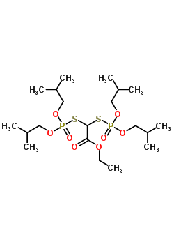 Ethyl 2,2-bis[bis(2-methylpropoxy)phosphorylsulfanyl]acetate