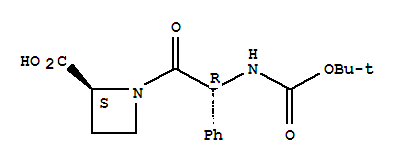 (2S,2R)-1-(2-N-BOC-AMINO-2-PHENYL-ACETYL)-AZETIDINE-2-CARBOXYLIC ACID