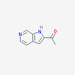 1-(1H-pyrrolo[2,3-c]pyridin-2-yl)ethanone