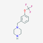 1-[3-(Trifluoromethoxy)benzyl]piperazine