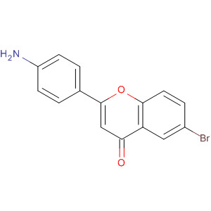 4H-1-Benzopyran-4-one, 2-(4-aminophenyl)-6-bromo-