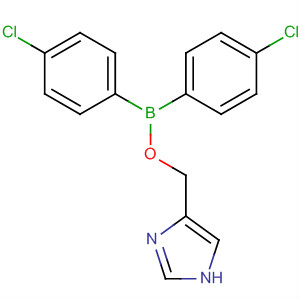 Borinic acid, bis(4-chlorophenyl)-, 1H-imidazol-4-ylmethyl ester