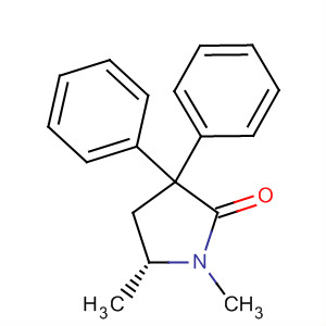 2-Pyrrolidinone, 1,5-dimethyl-3,3-diphenyl-, (R)-