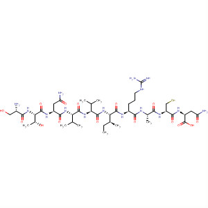 L-Asparagine,L-seryl-L-threonyl-L-asparaginyl-L-valyl-L-valyl-L-isoleucyl-L-arginyl-L-alanyl-L-cysteinyl-