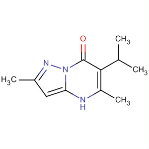 Pyrazolo[1,5-a]pyrimidin-7(4H)-one, 2,5-dimethyl-6-(1-methylethyl)-