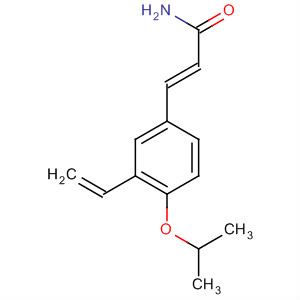 2-Propenamide, 3-[3-ethenyl-4-(1-methylethoxy)phenyl]-, (2E)-