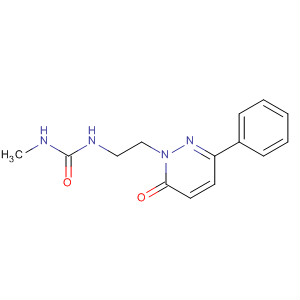 Urea, N-methyl-N'-[2-(6-oxo-3-phenyl-1(6H)-pyridazinyl)ethyl]-