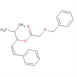 Acetic acid, (phenylmethoxy)-,(1S,2Z)-1-(1-methylethyl)-3-phenyl-2-propenyl ester