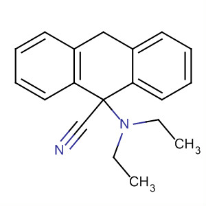 9-Anthracenecarbonitrile, 9-(diethylamino)-9,10-dihydro-