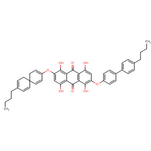 9,10-Anthracenedione,2,6-bis[(4'-butyl[1,1'-biphenyl]-4-yl)oxy]-1,4,5,8-tetrahydroxy-