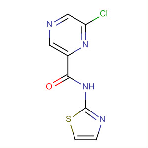 Pyrazinecarboxamide, 6-chloro-N-2-thiazolyl-