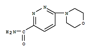3-Pyridazinecarboxamide, 6-(4-morpholinyl)-