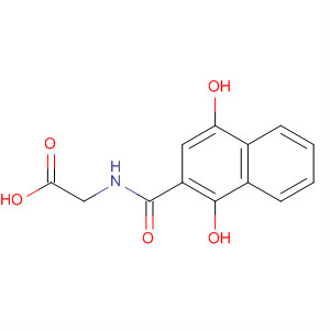 Glycine, N-[(1,4-dihydroxy-2-naphthalenyl)carbonyl]-